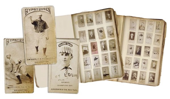 The Cambridge Collection - A Significant 19th Century Collection of 2,200 Cards with 252 Baseball Cards Including Several Rarities! 